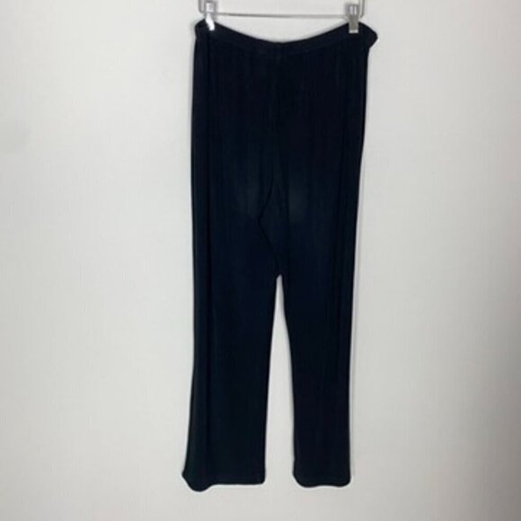 Chicos Travelers Black Womens 2 or Large Straight Leg Wrinkle Resistant Pull On - Picture 6 of 8